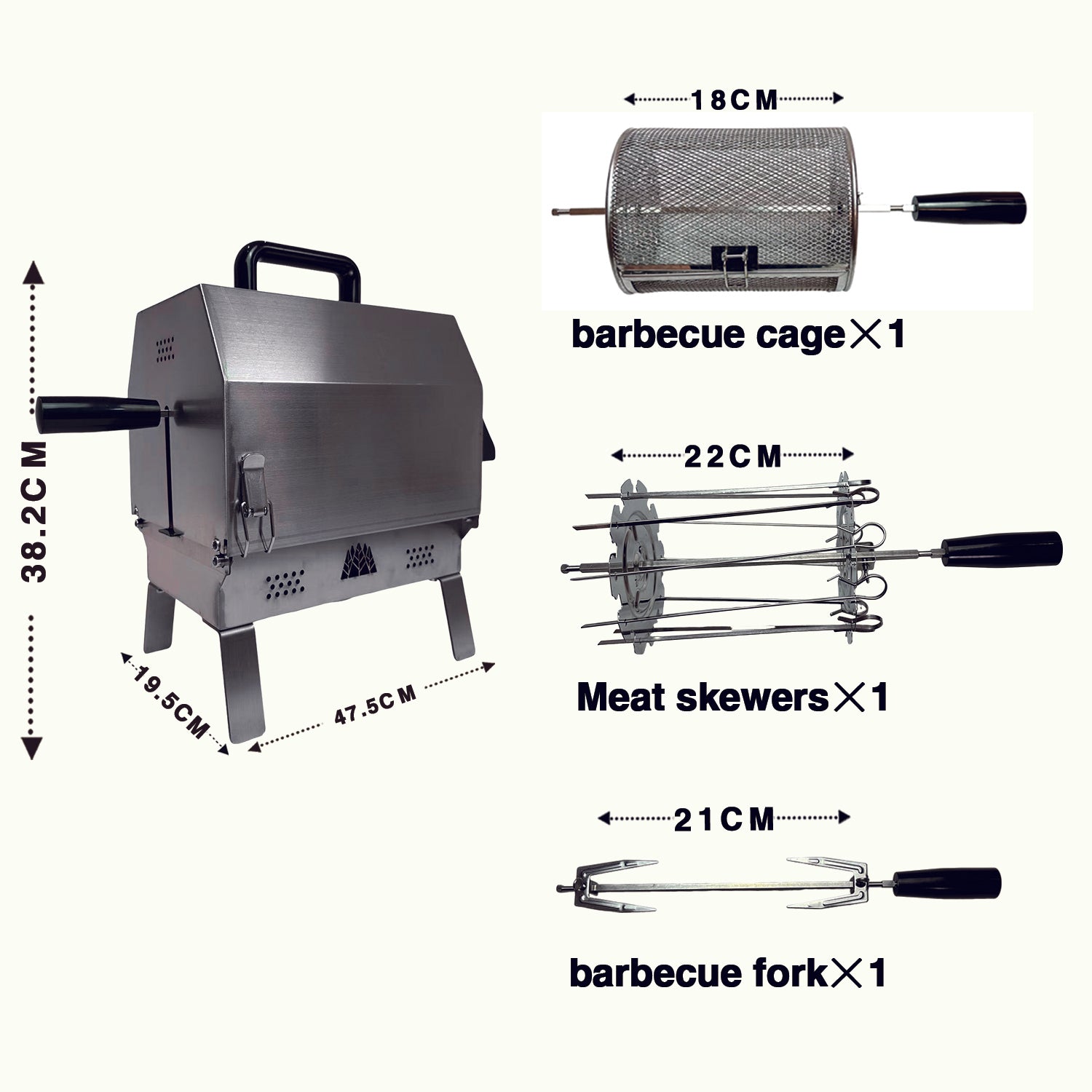 F3 Electric rotating oven