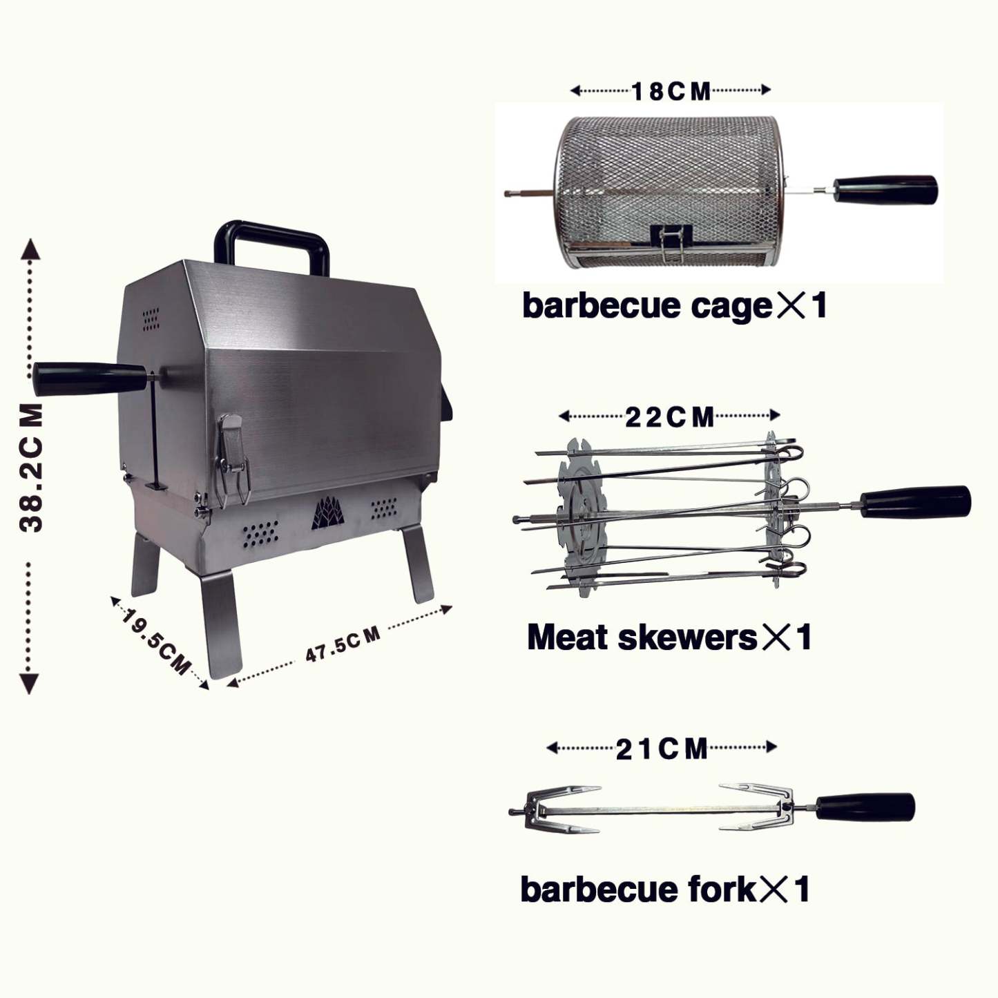 F3 Electric rotating oven