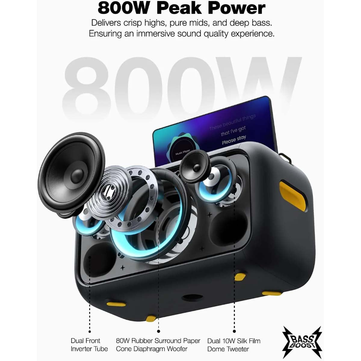 Premium Portable Wireless Audio System