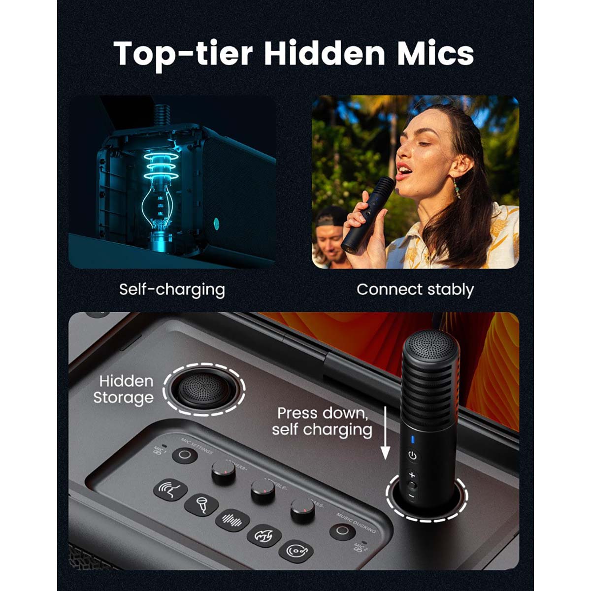 Premium Portable Wireless Audio System