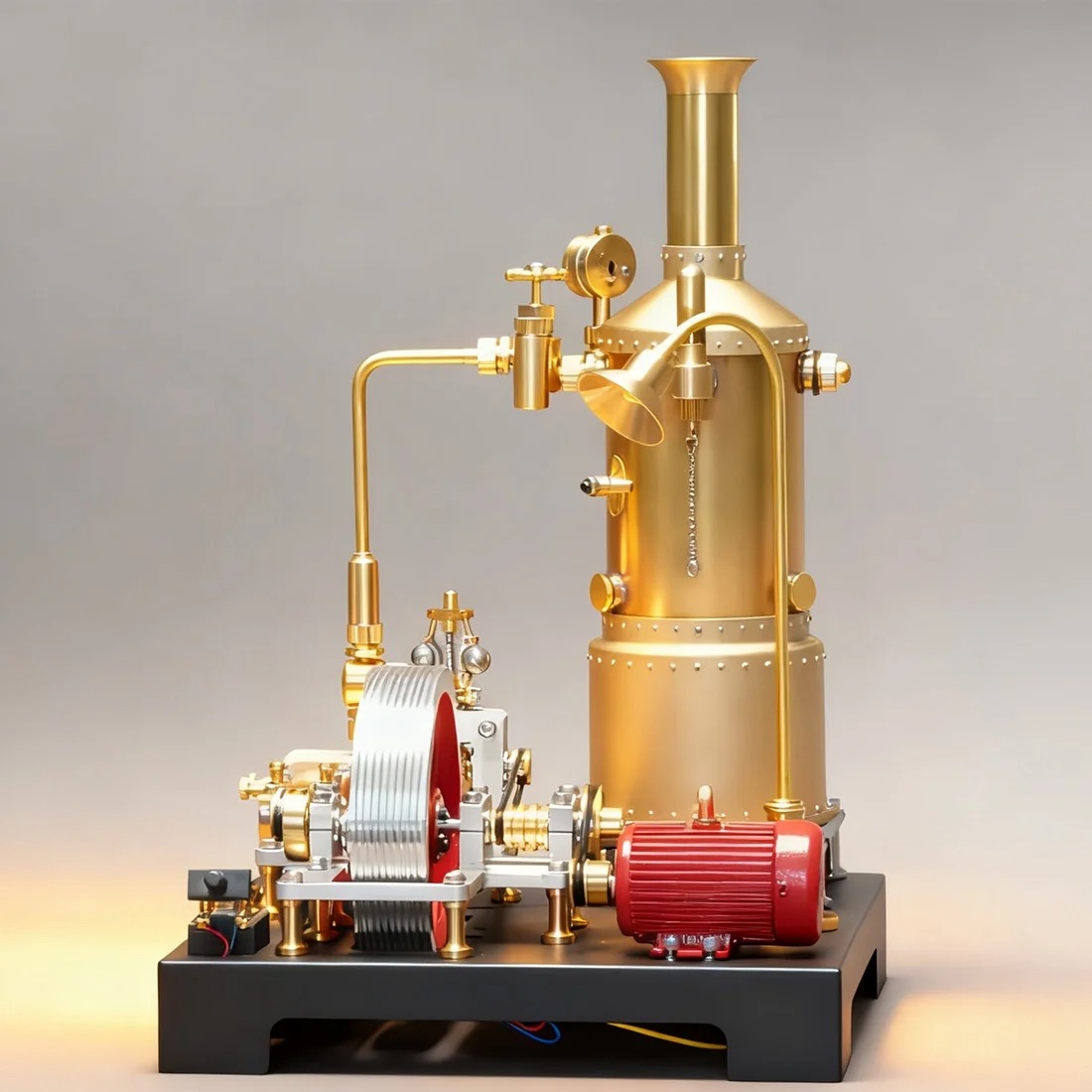 SE-03 DIY Stationary Mill Steam Engine and Boiler Model Kit