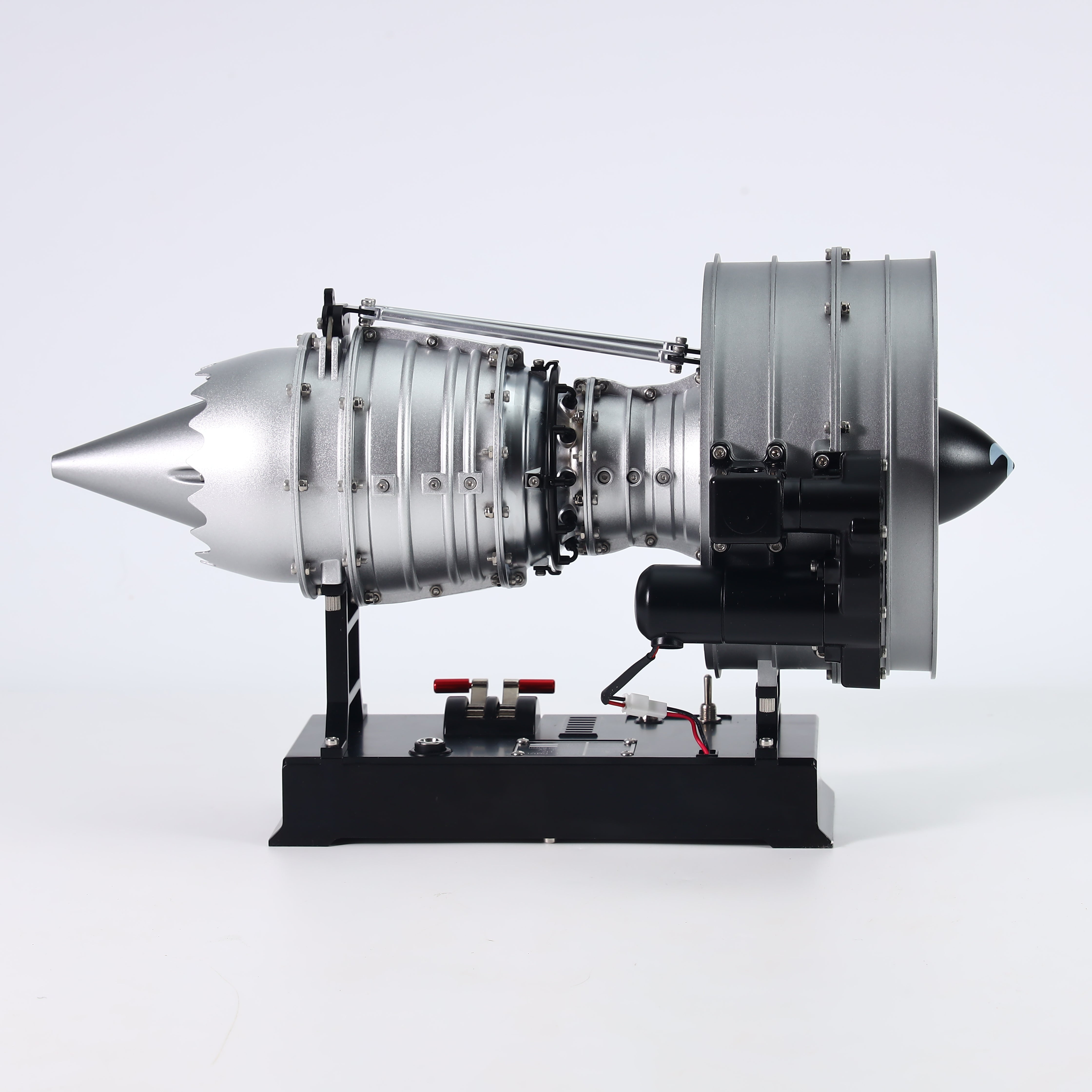 1/12 Metal Dual-Spool Turbofan Engine Model Kit – Working Jet Engine Replica with 300+ PCS for STEM Learning & Collectors