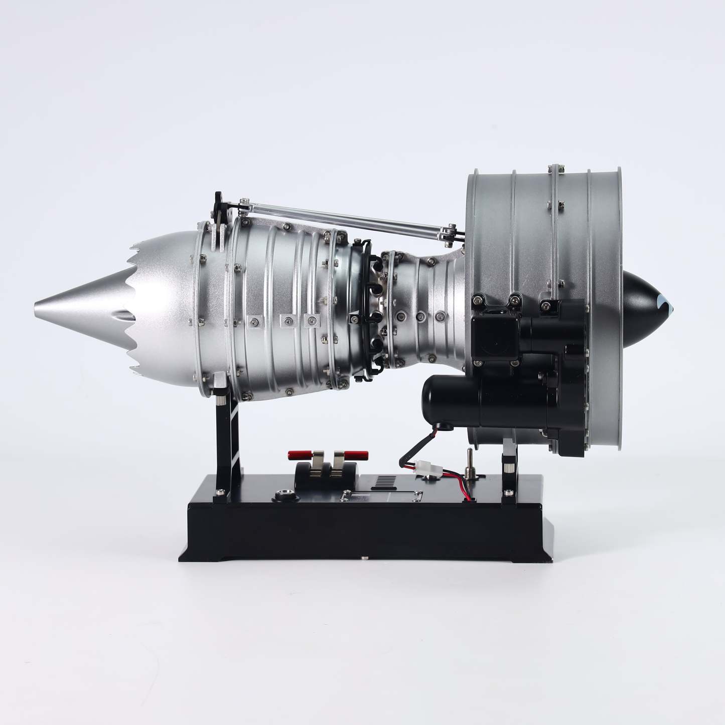 1/12 Metal Dual-Spool Turbofan Engine Model Kit – Working Jet Engine Replica with 300+ PCS for STEM Learning & Collectors