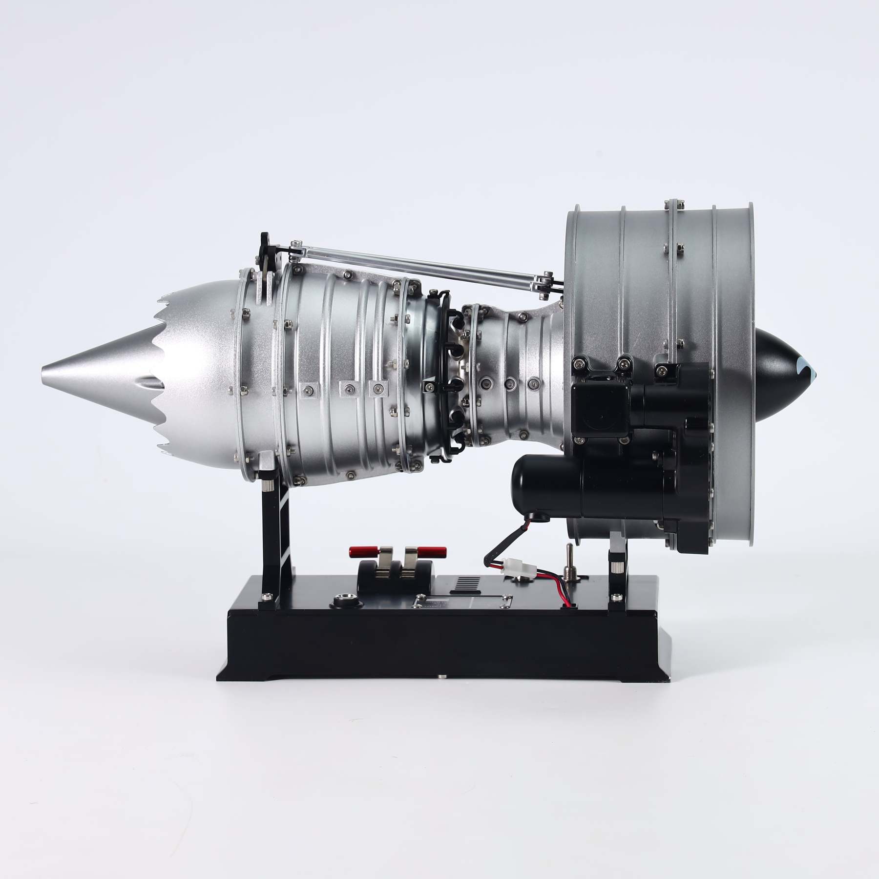 1/12 Metal Dual-Spool Turbofan Engine Model Kit – Working Jet Engine Replica with 300+ PCS for STEM Learning & Collectors