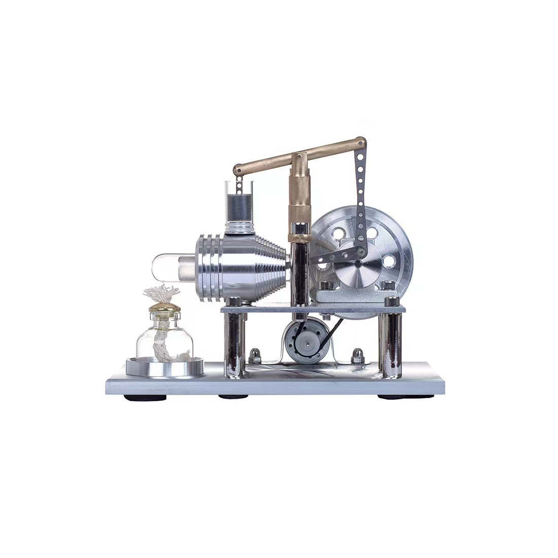 Stirling engine generator steam engine multifunctional desktop mini steam engine model with LED lights