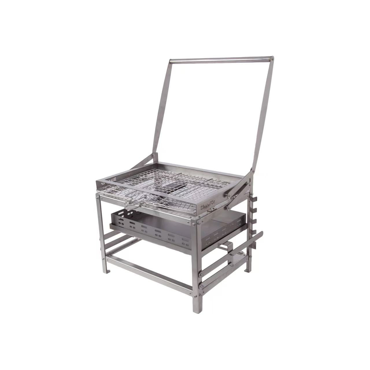 F1 Adjustable Charcoal Rotating Grill