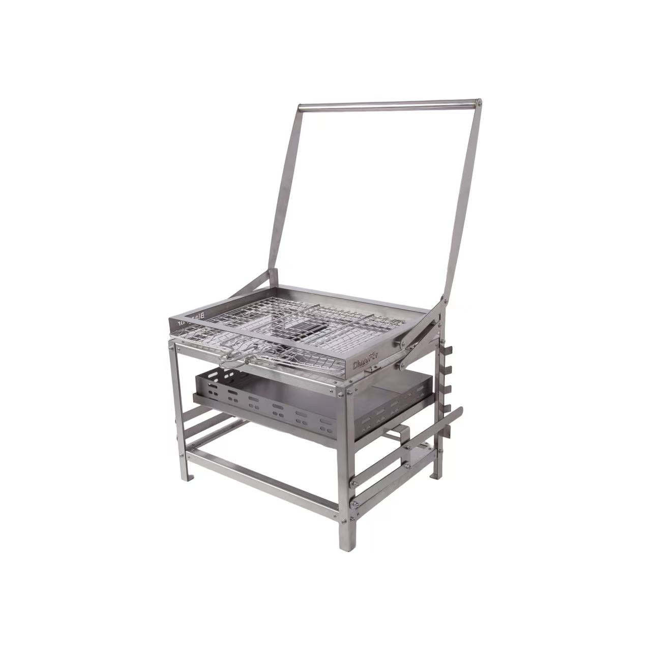 F1 Adjustable Charcoal Rotating Grill