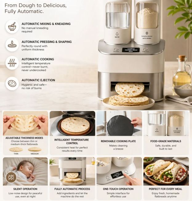 Integrated Automatic Pancake Machine（Free Shipping）