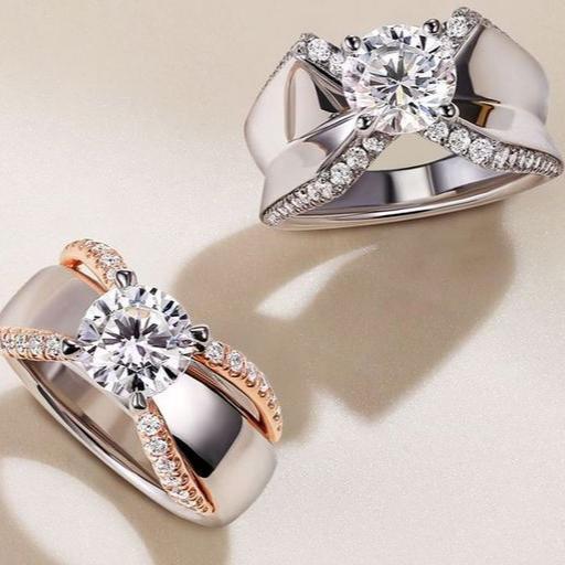 Vintage cirkónia masnis gyűrű