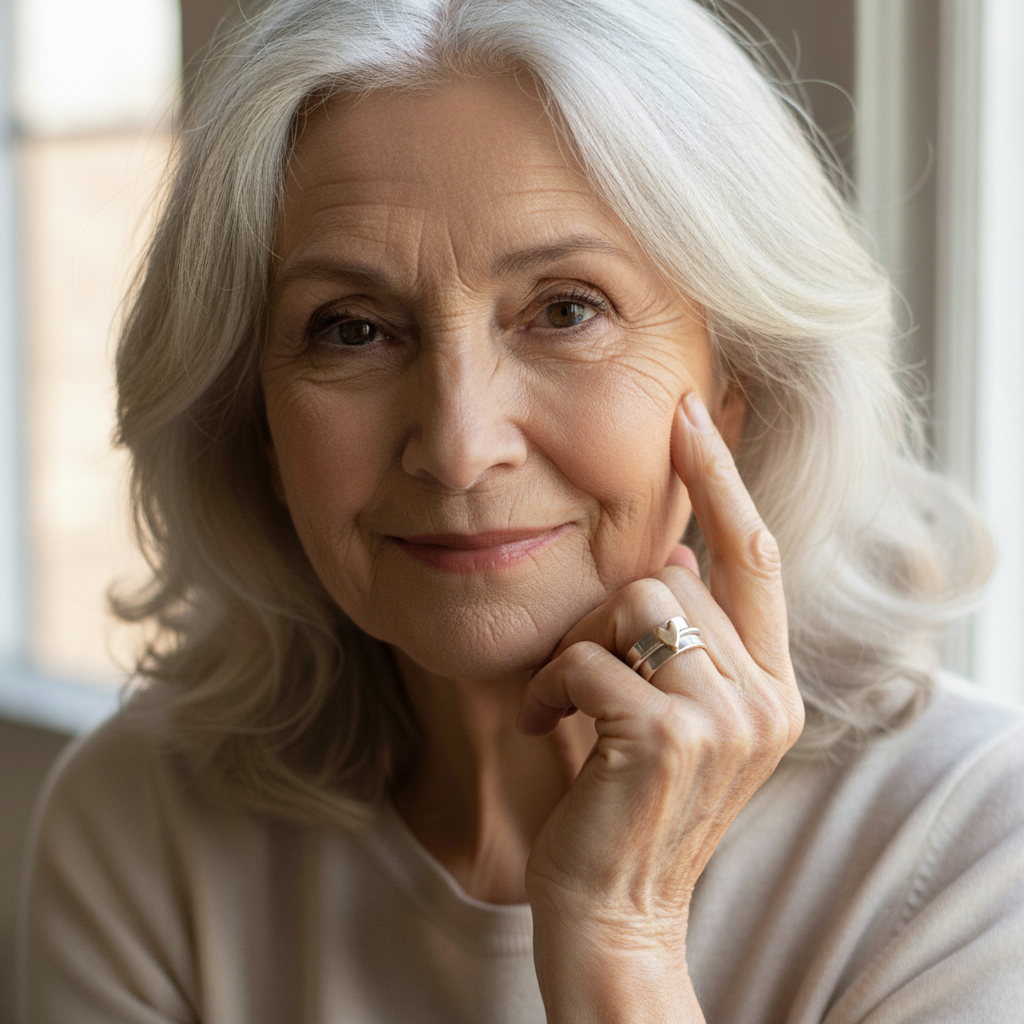 Vintage arany szív ezüst gyűrű