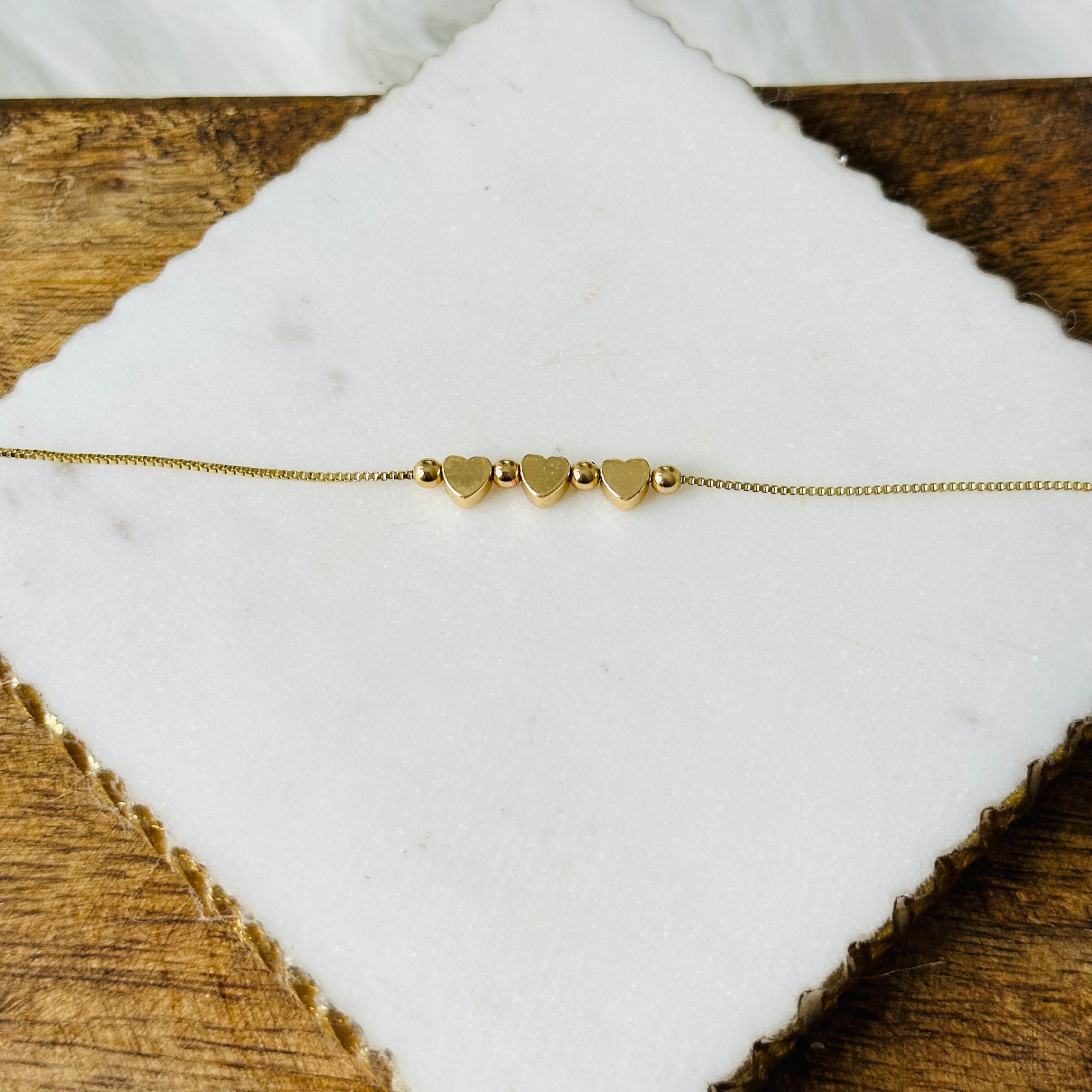 Bella mini szív medálok nyaklánc