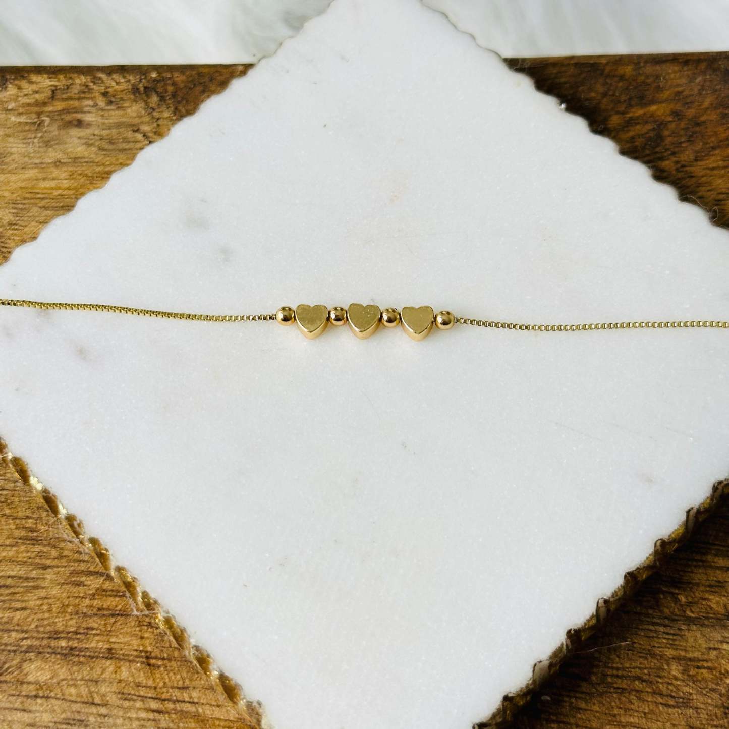 Bella mini szív medálok nyaklánc