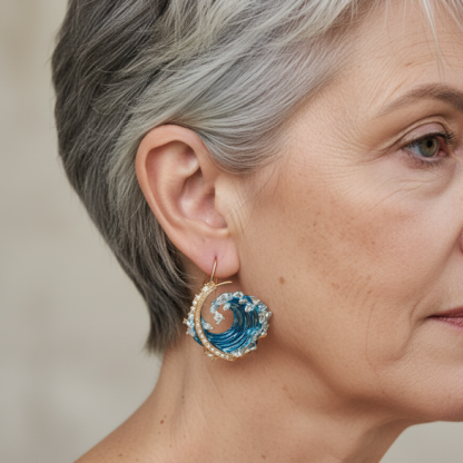 Óceán esküje fülbevalók