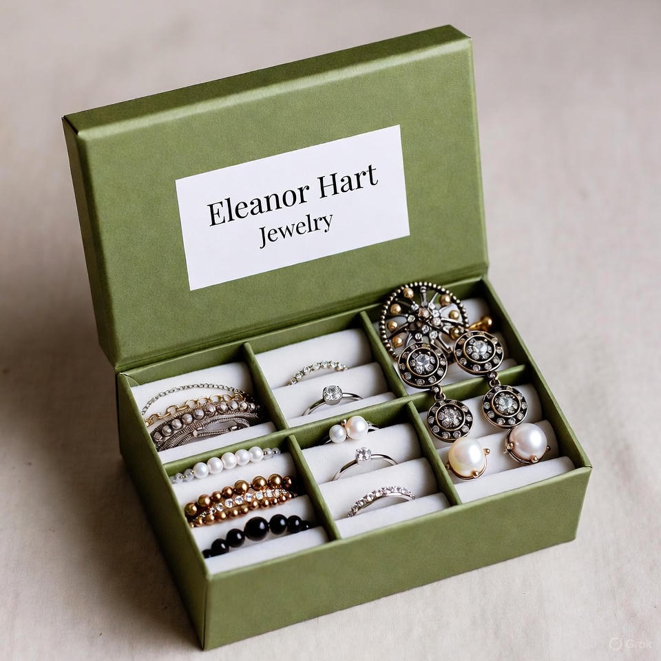 Rejtélyes Ékszer Doboz – Eleanor Hart Titkos Kincsei