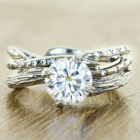 Vintage ezüst réteges cirkónia gyűrű