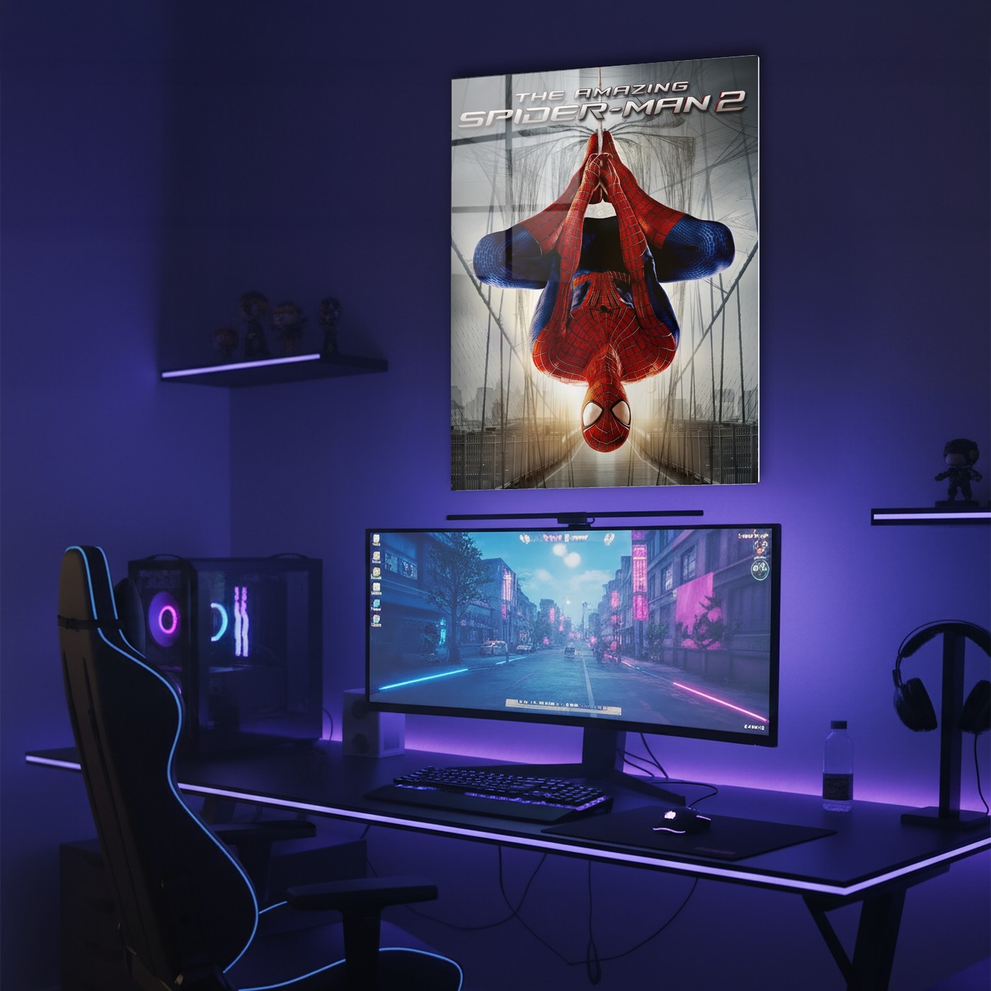 Upside Down Spider-Man