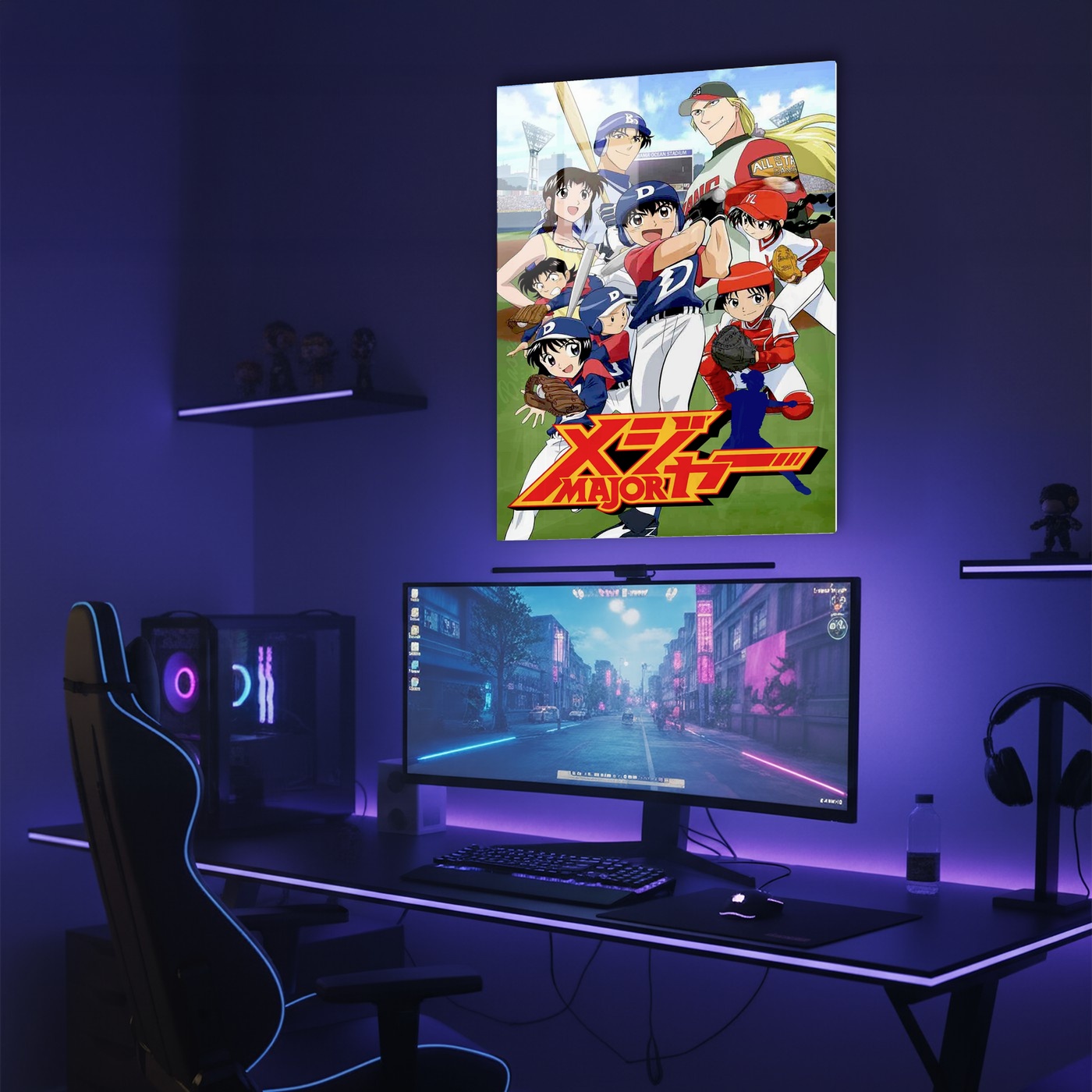 Major Baseball Anime Poster