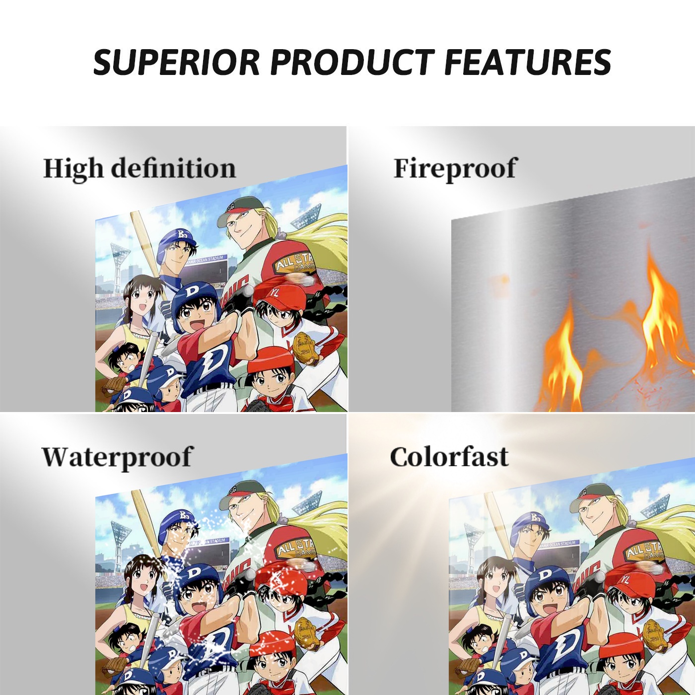 Major Baseball Anime Poster