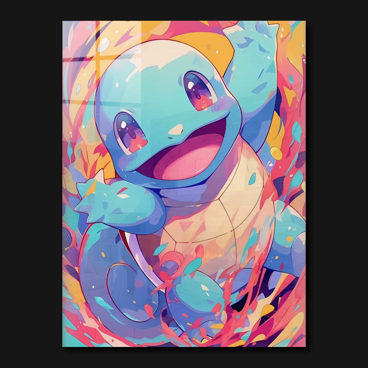 Squirtle Splash of Color