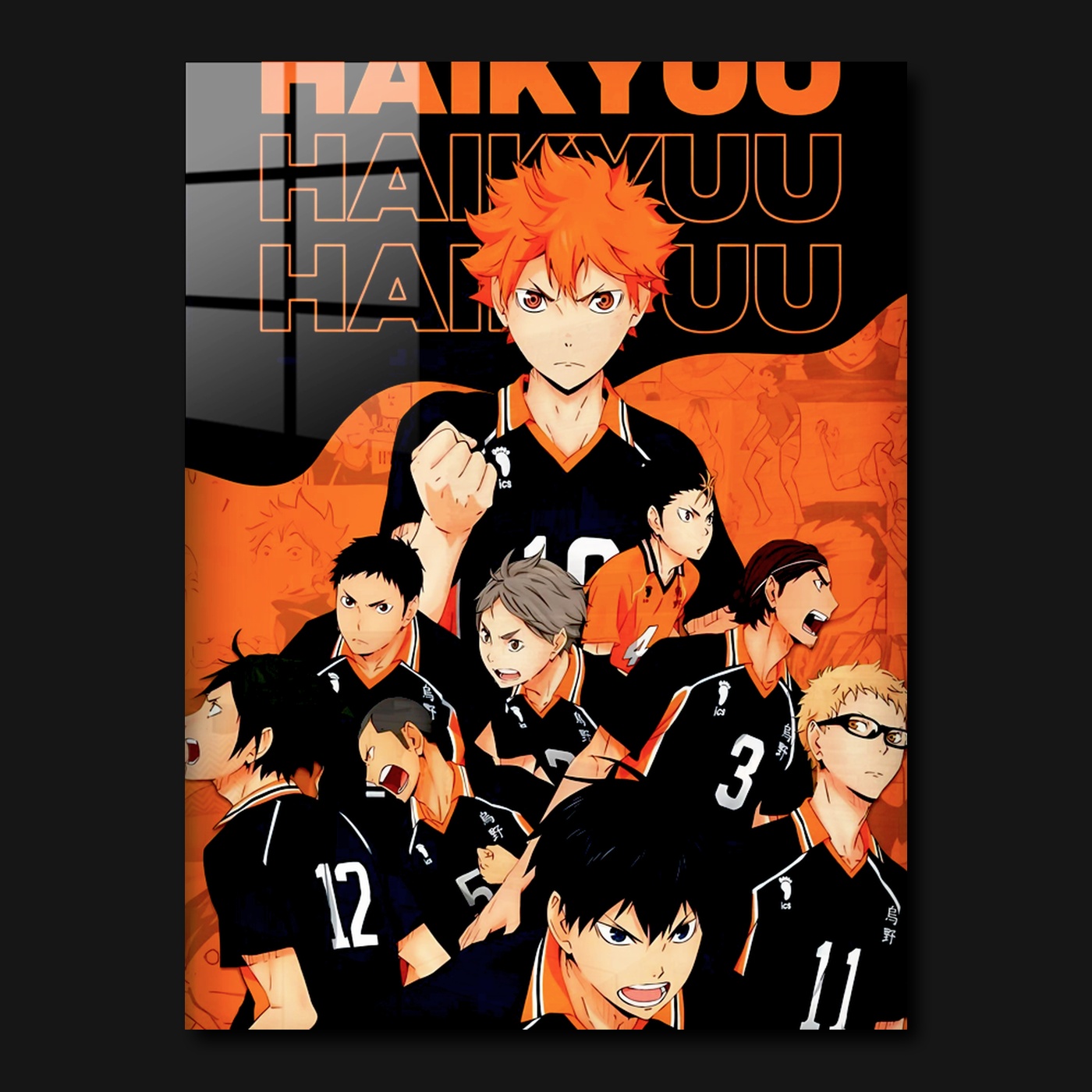 Haikyuu Karasuno Team Poster