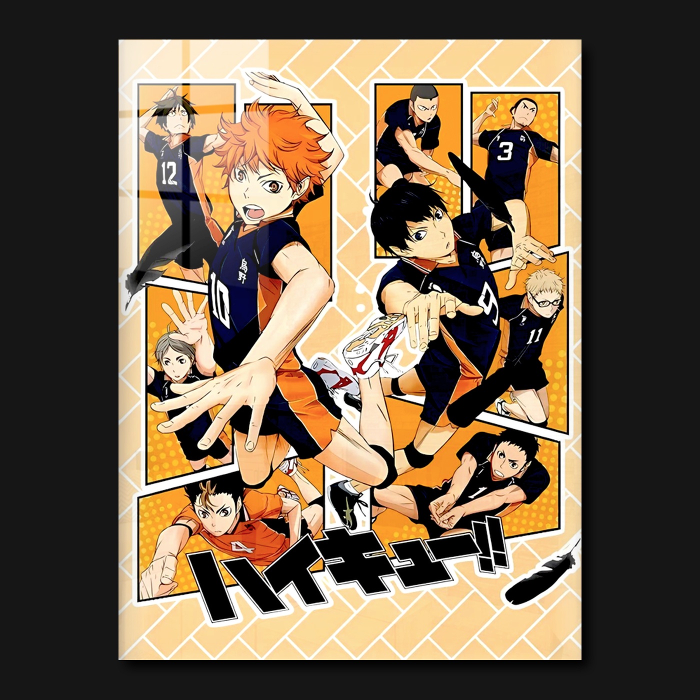 Haikyuu Team Action Shot