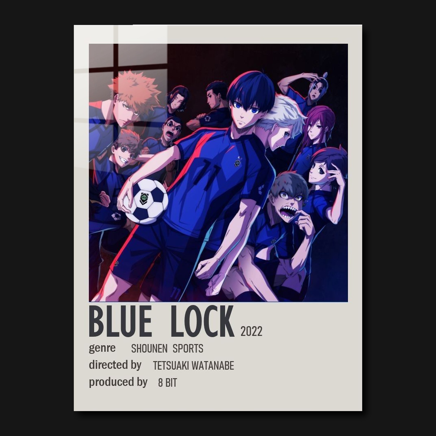 Blue Lock Anime Poster