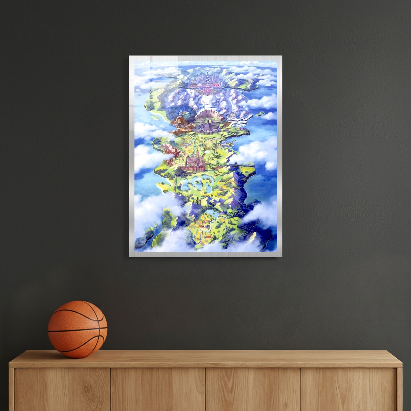 Galar Region Map