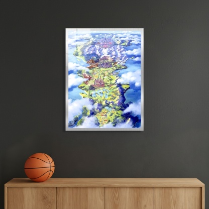 Galar Region Map