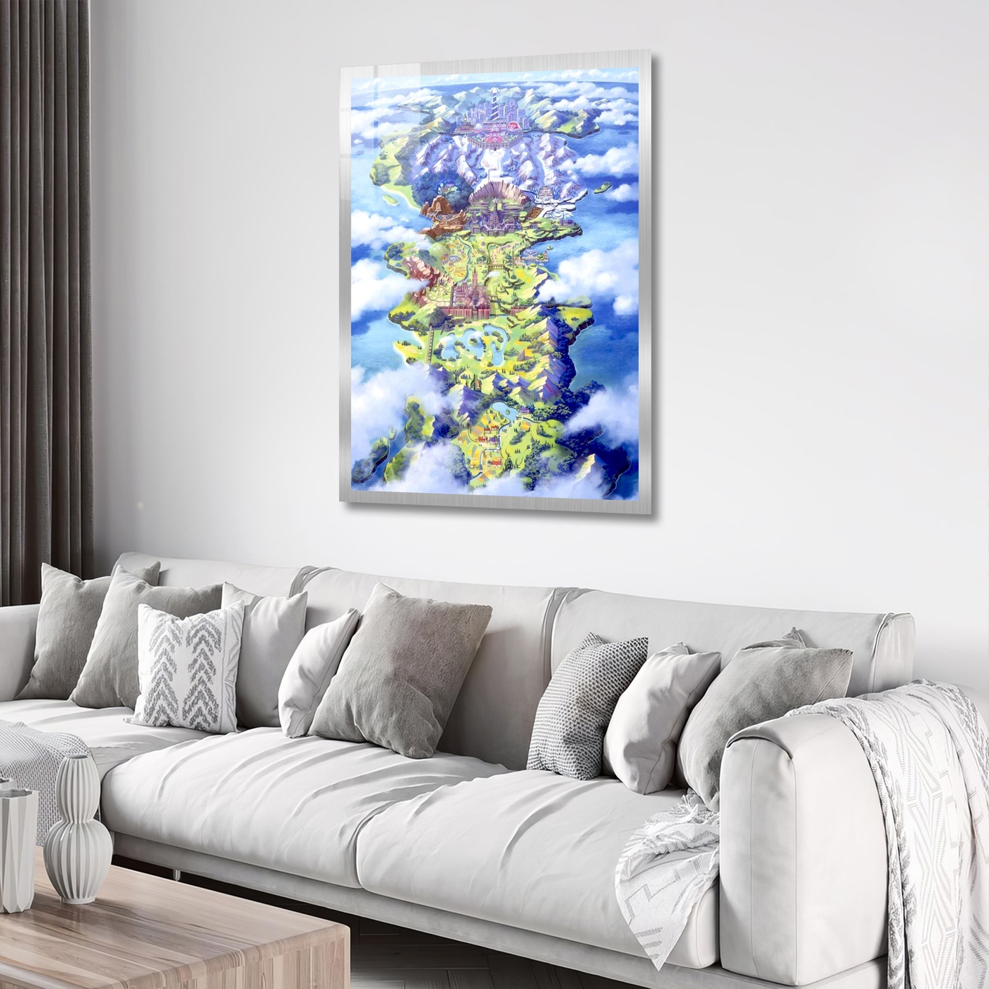 Galar Region Map