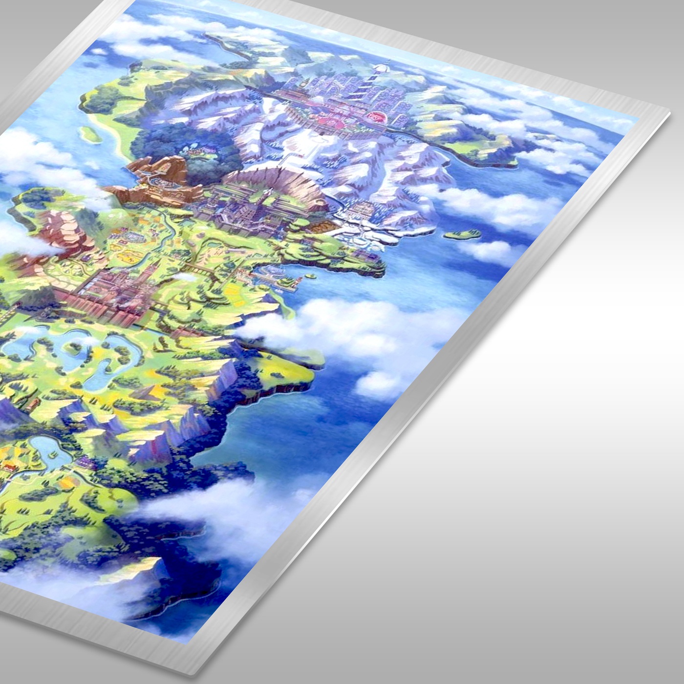 Galar Region Map