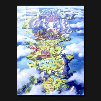 Galar Region Map