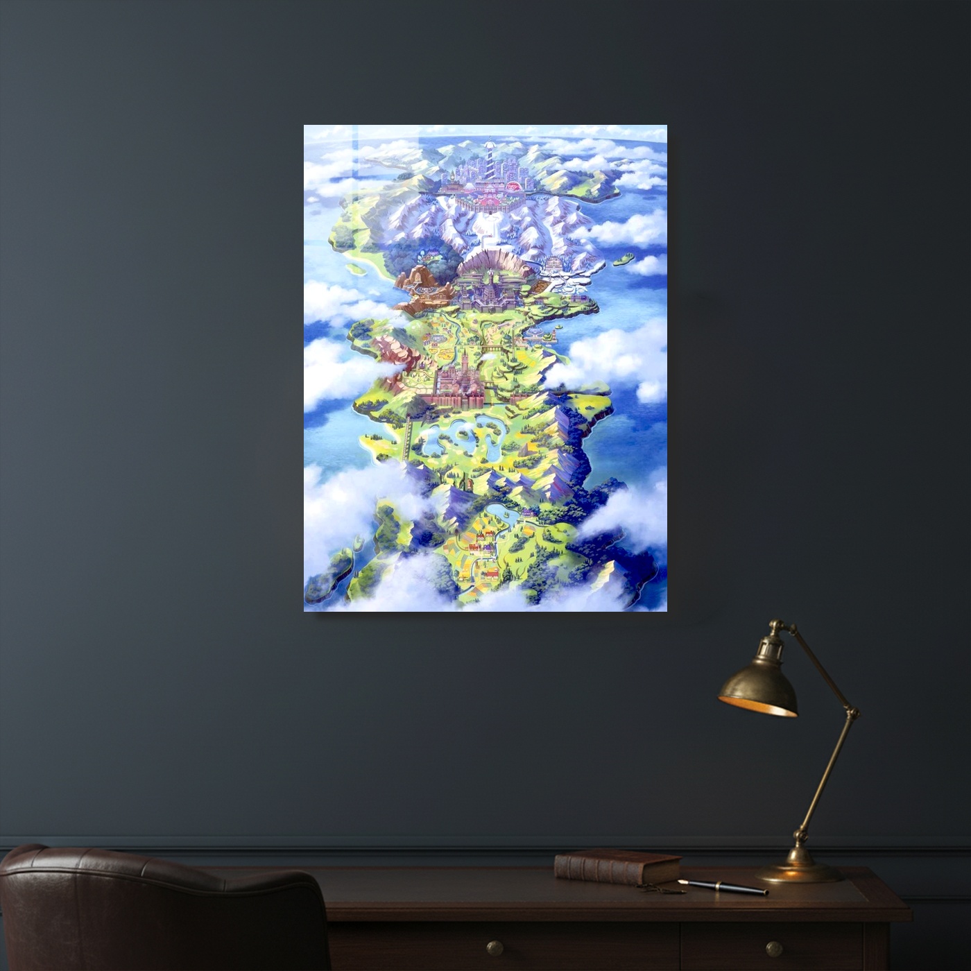 Galar Region Map