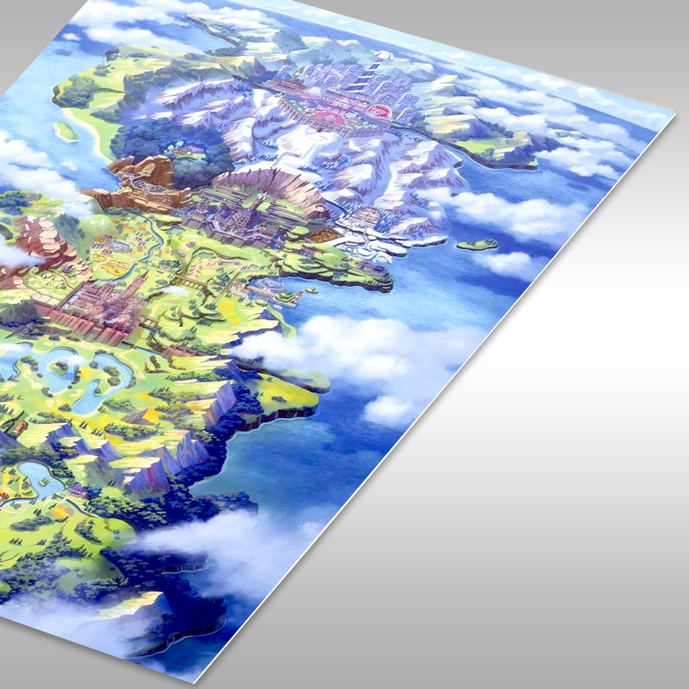 Galar Region Map
