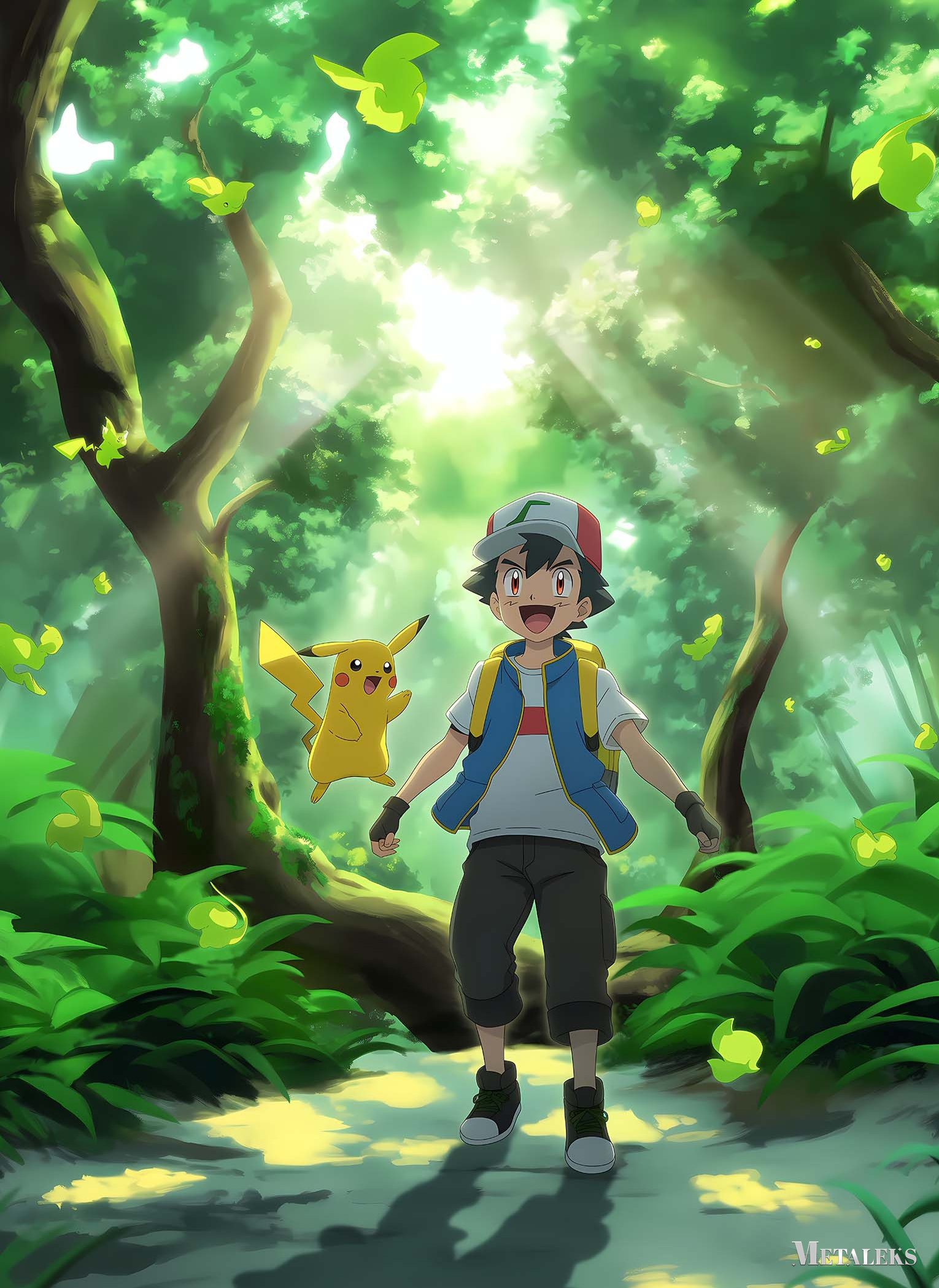 Ash and Pikachu duo of pokemon