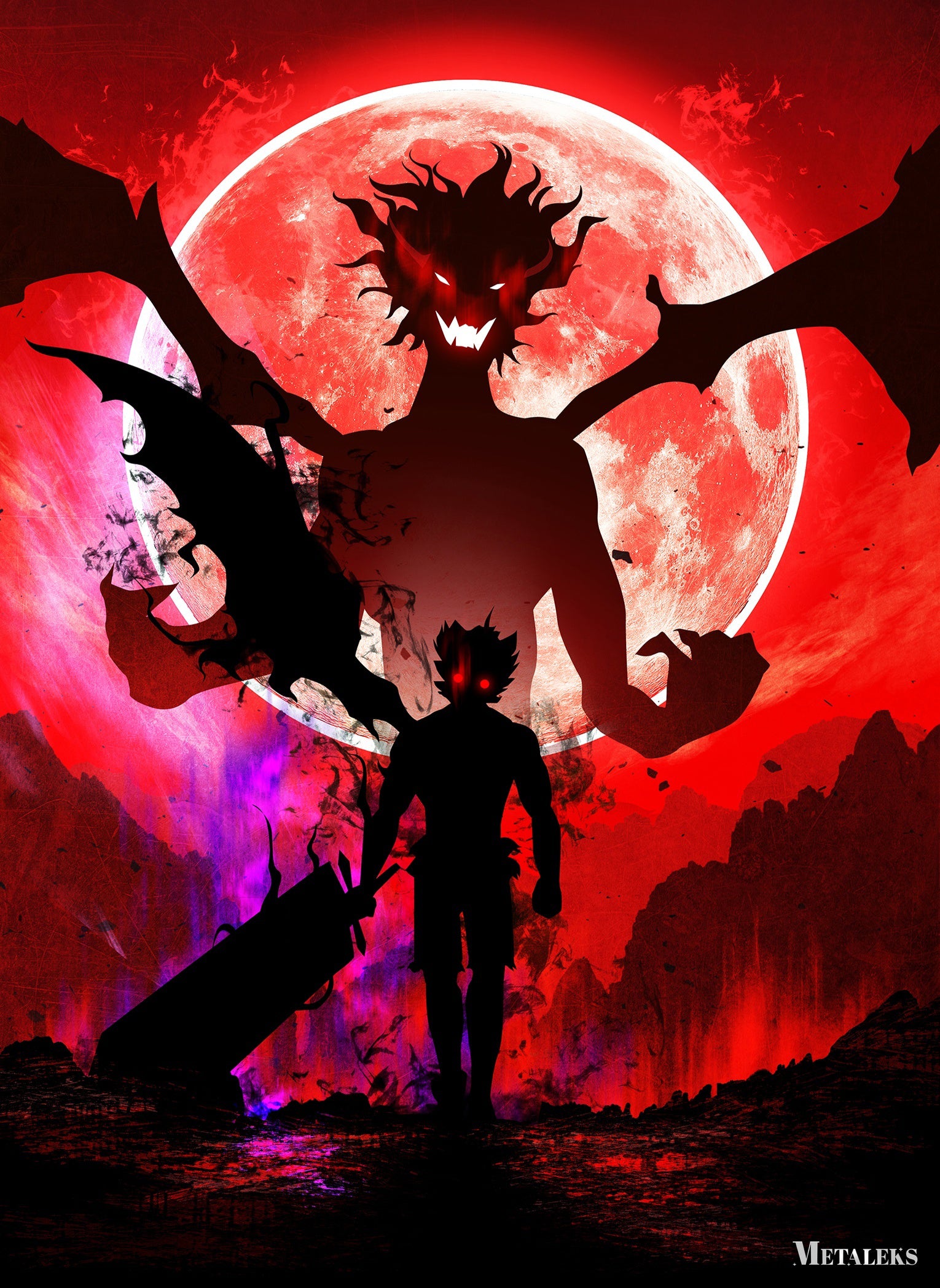 Asta Black Clover (Original Art)
