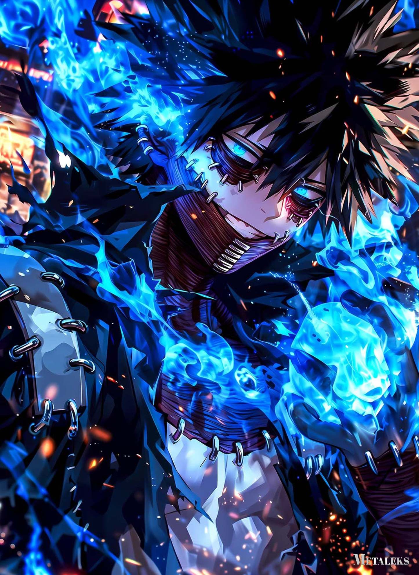 Dabi Blue Flames
