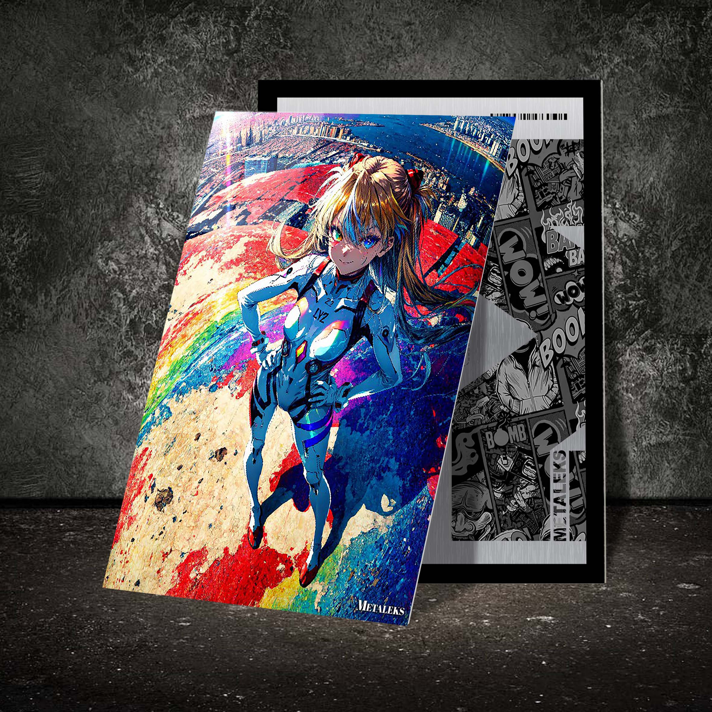 絵画 まこすがの Evangelion-Asuka – Metaleks