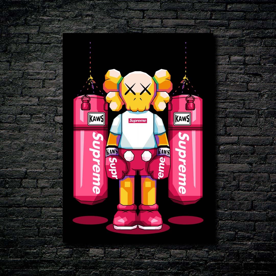 Supreme Kaws Canvas