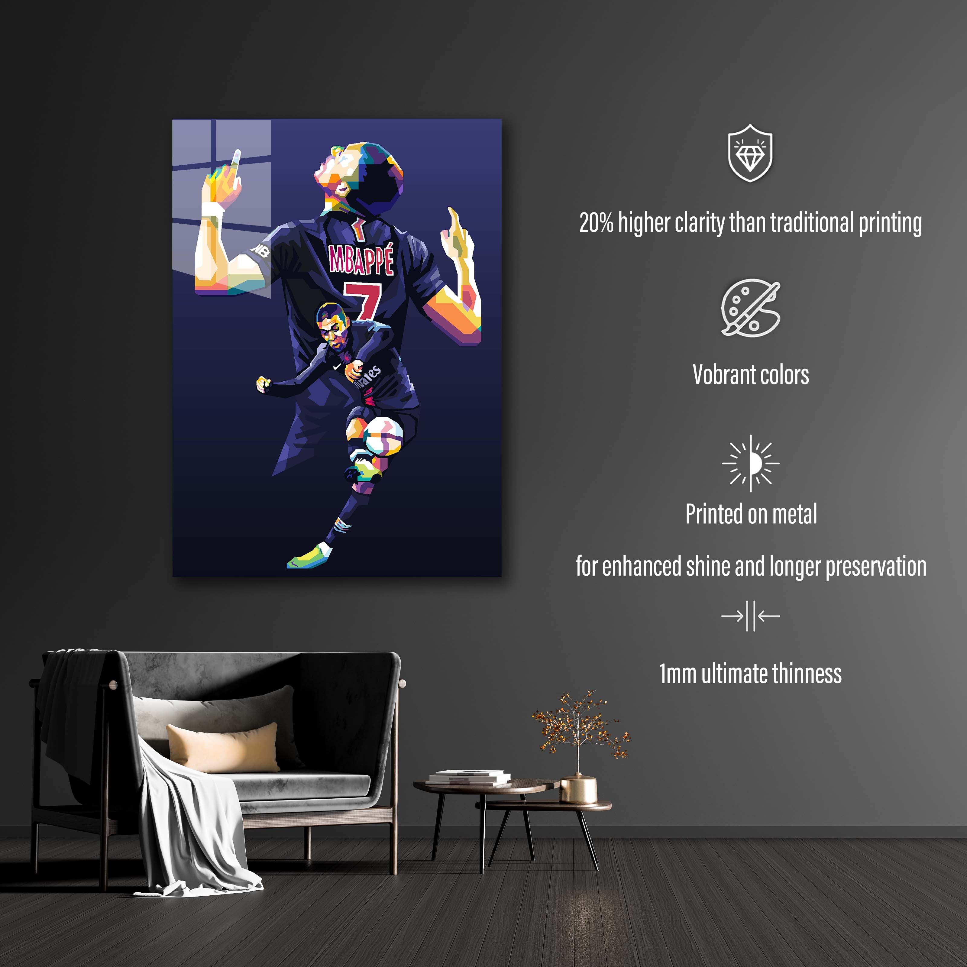 Premier League 絵画 Liverpool winning the Premier league – Metaleks