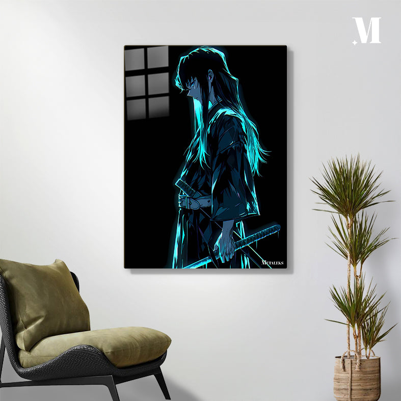 Muichiro Tokito neon art