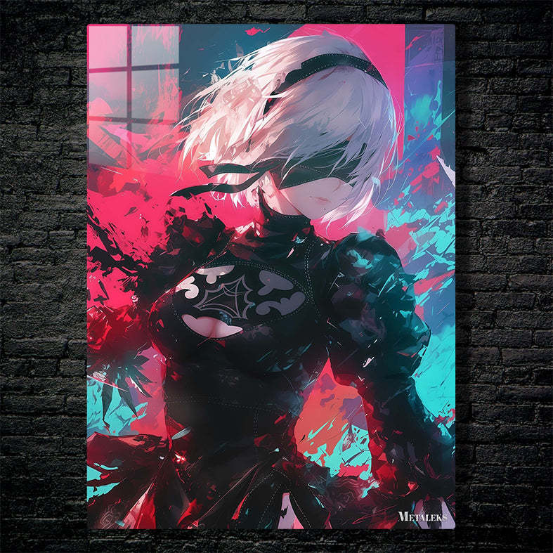 金属 カード 2B ヨルハ二号B型 ニーアオートマタ 美少女 J その他