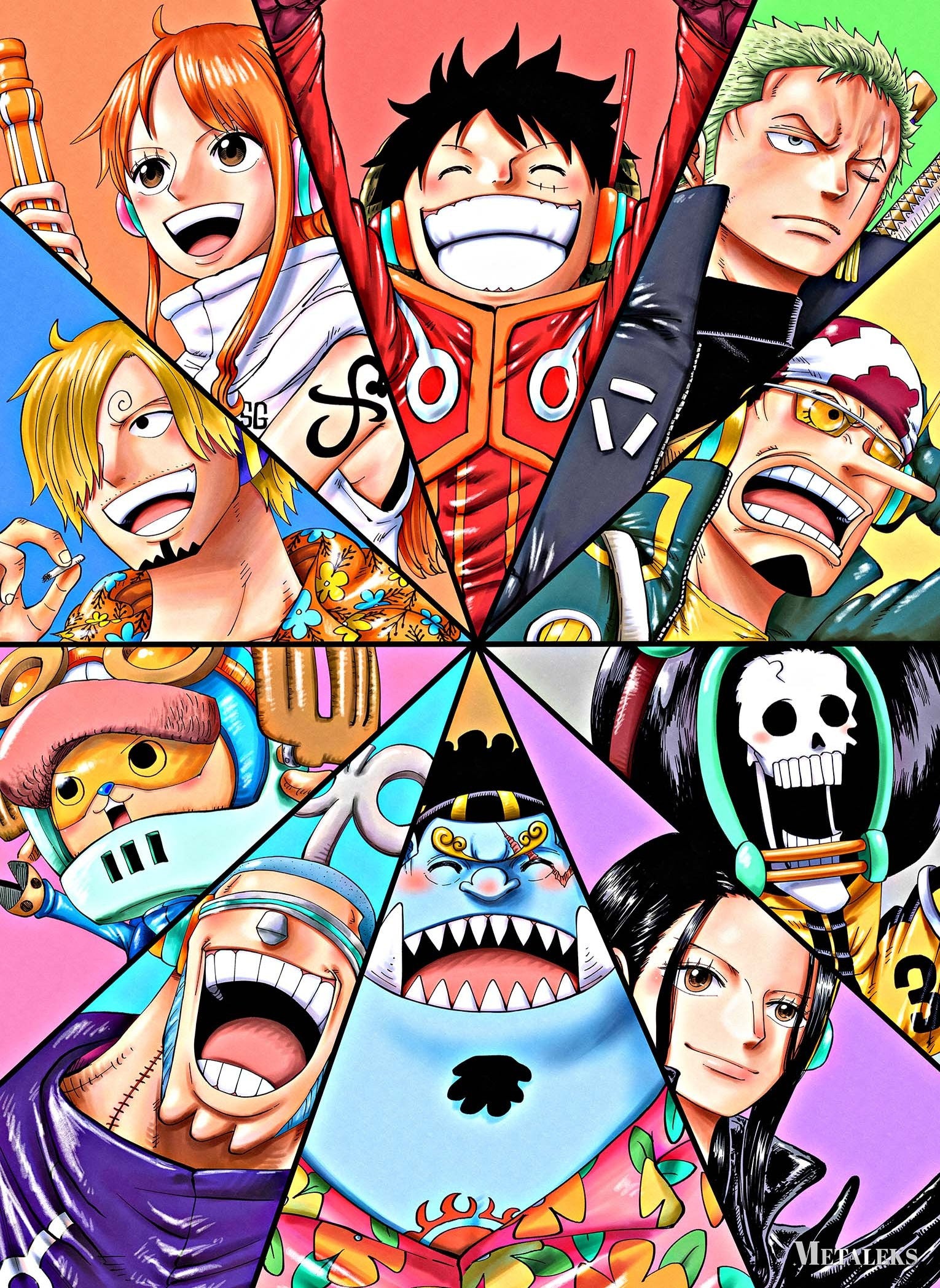 ONE PIECE メタルアートボード セット 6種