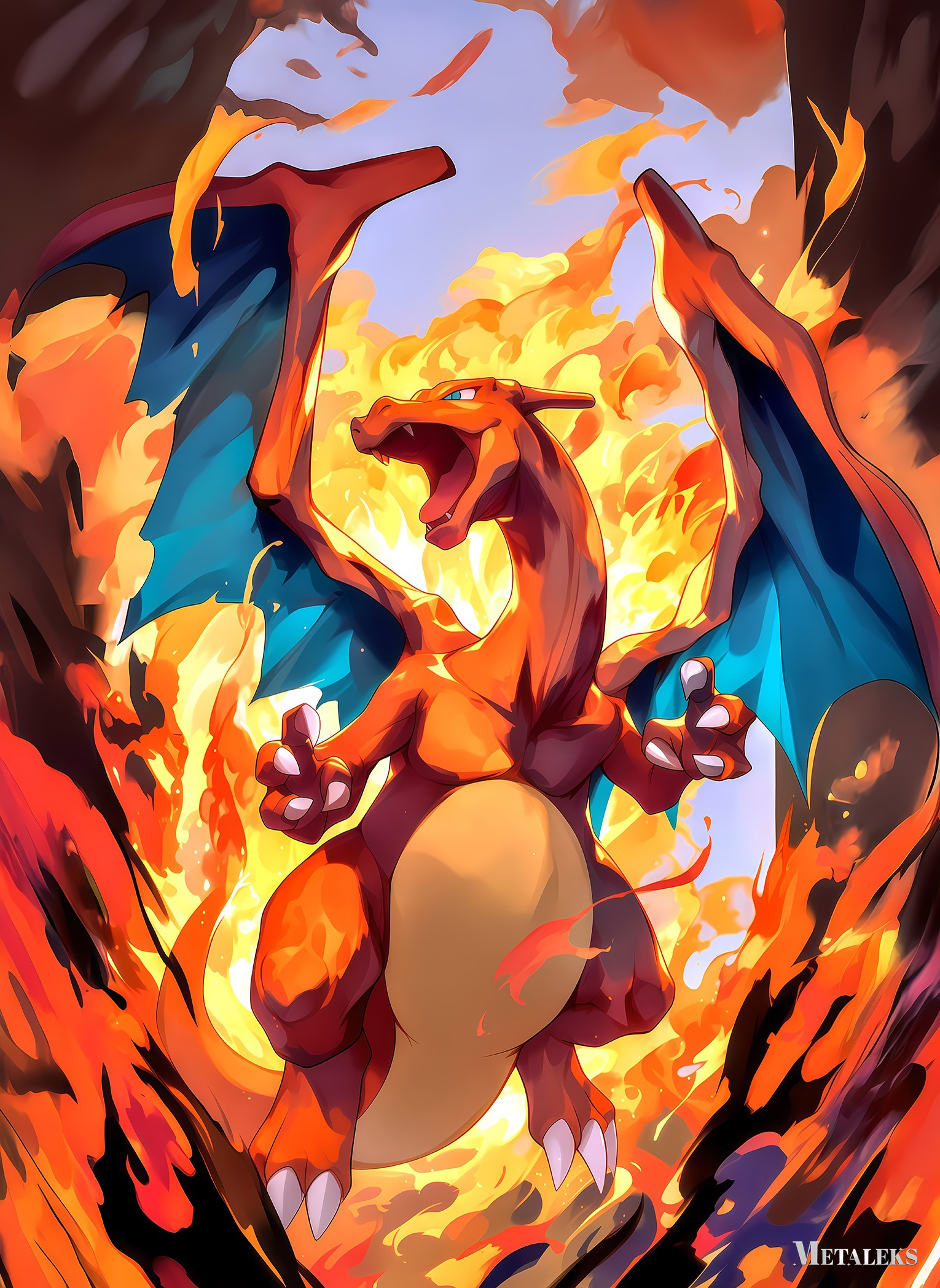 Pokemon-Mega Charizard Y-01