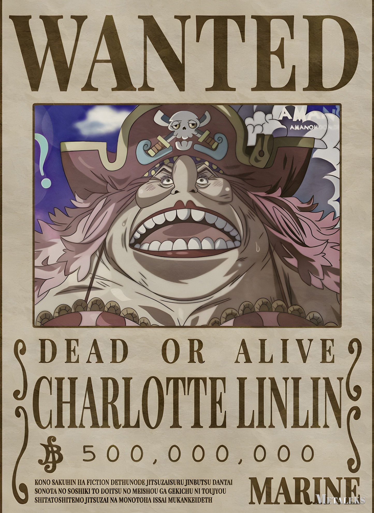 Wanted Charlotte Linlin