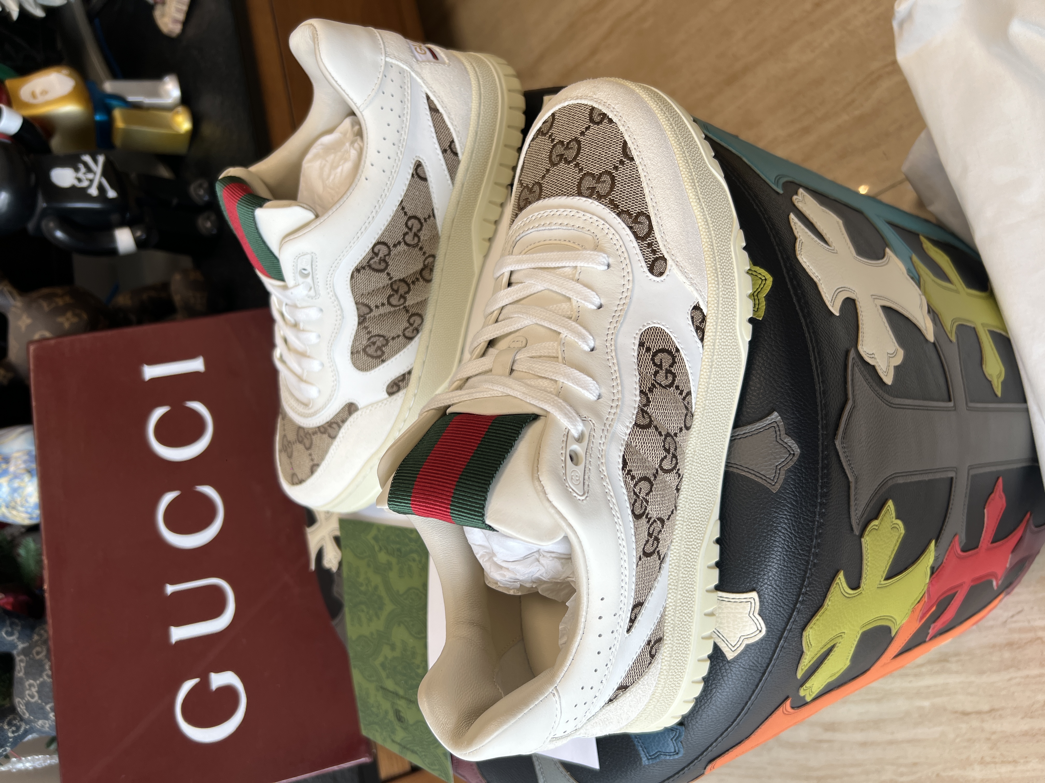 𝐆𝐮𝐜𝐜𝐢 𝐑𝐞-𝐖𝐞𝐛 As a sneaker made by Sabato De Sarno for Gucci