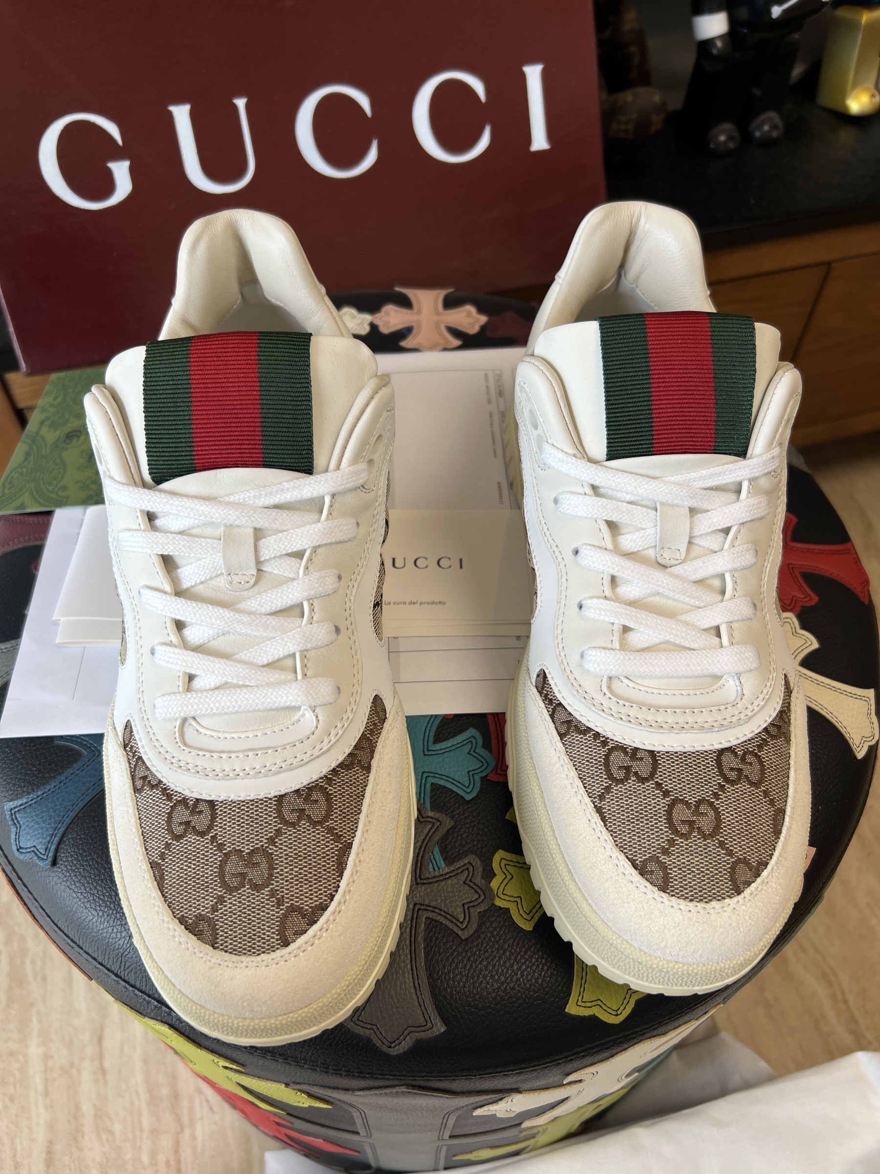 𝐆𝐮𝐜𝐜𝐢 𝐑𝐞-𝐖𝐞𝐛 As a sneaker made by Sabato De Sarno for Gucci