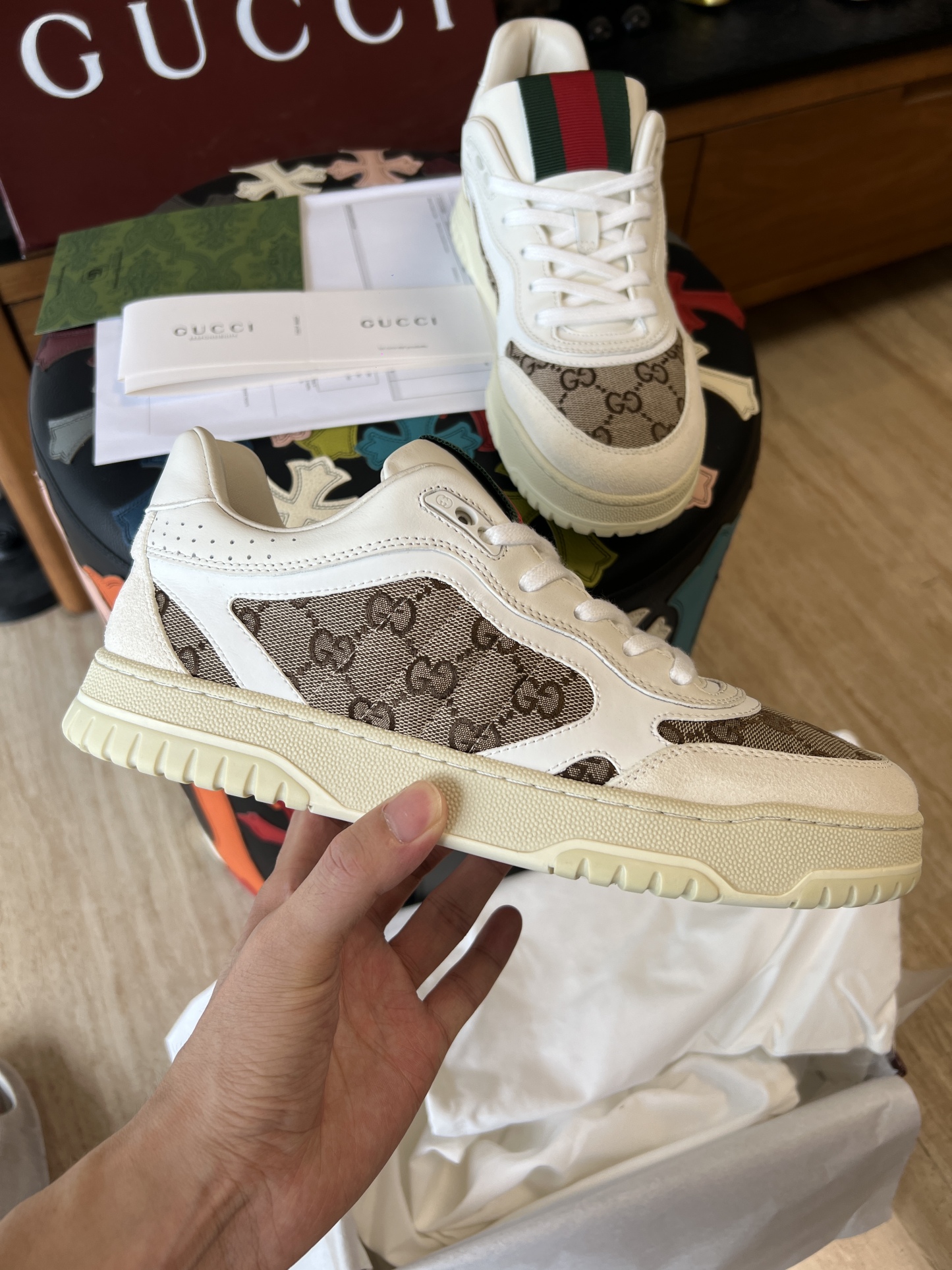 𝐆𝐮𝐜𝐜𝐢 𝐑𝐞-𝐖𝐞𝐛 As a sneaker made by Sabato De Sarno for Gucci