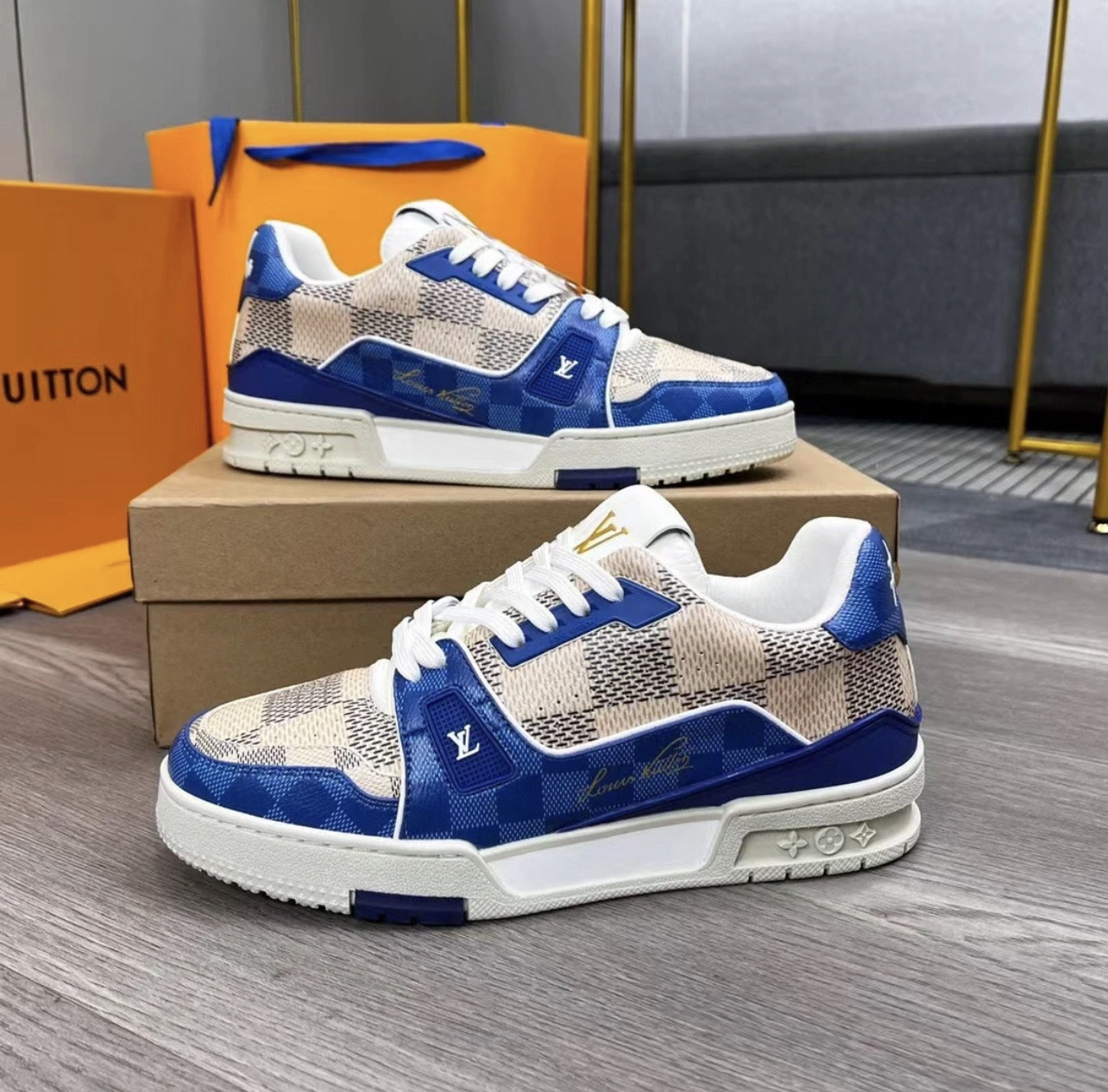 ••New Products••Lou* V~New Autumn and Winter LV TRAINER Sports Shoes