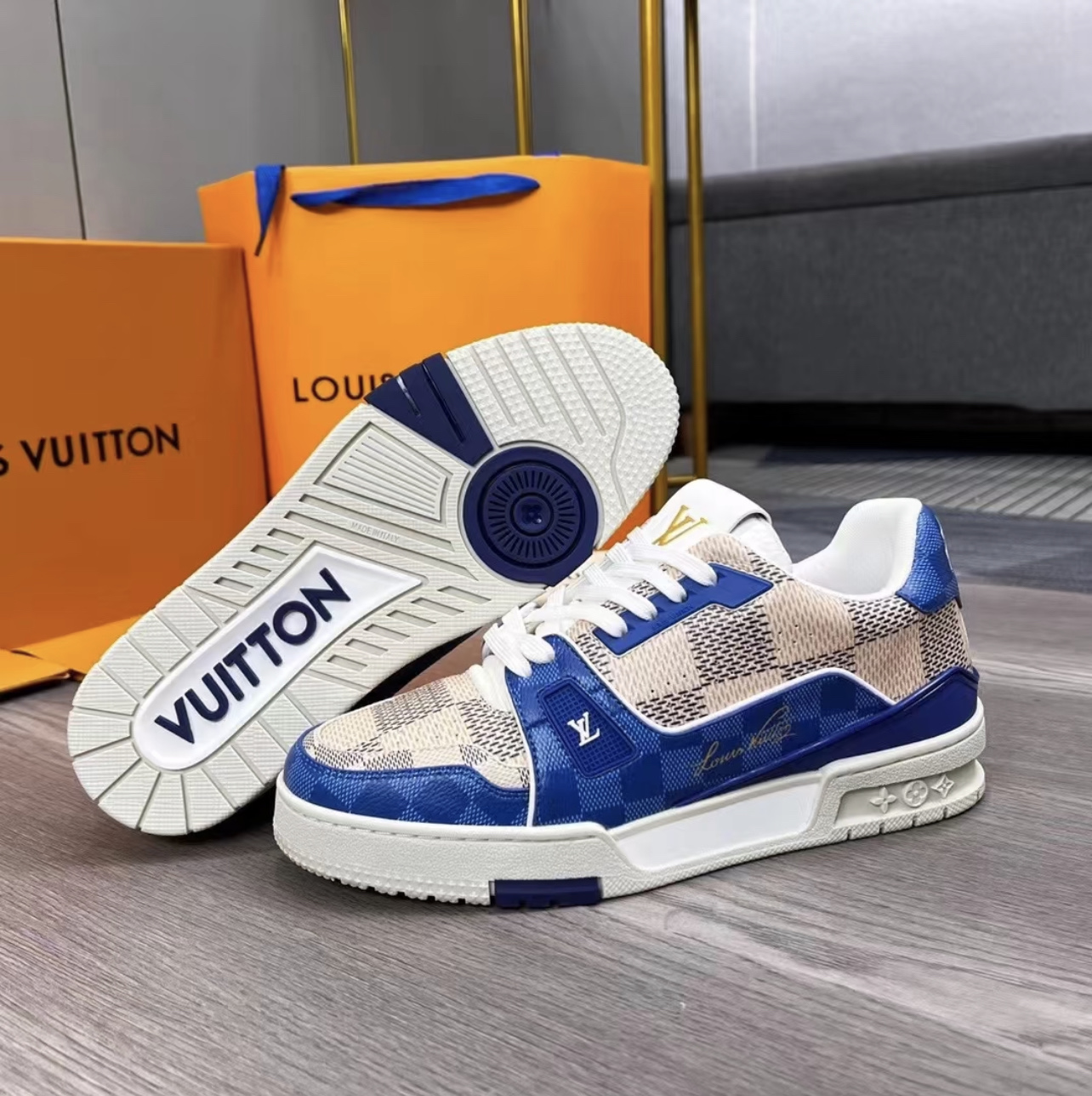 ••New Products••Lou* V~New Autumn and Winter LV TRAINER Sports Shoes