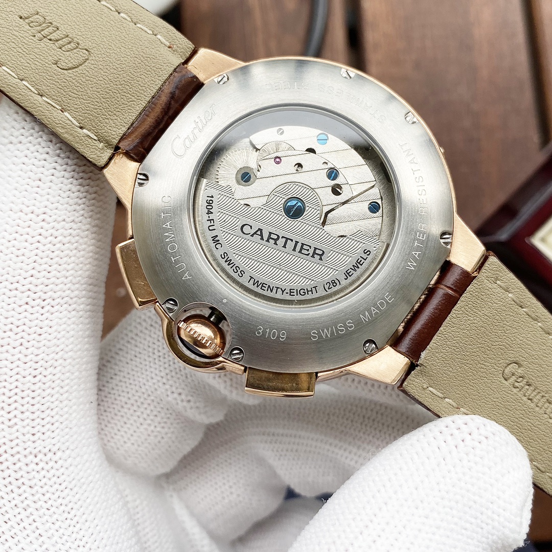 Brand new style, classic hot sale] Cartier-Cartier men's watch, fully automatic mechanical movement